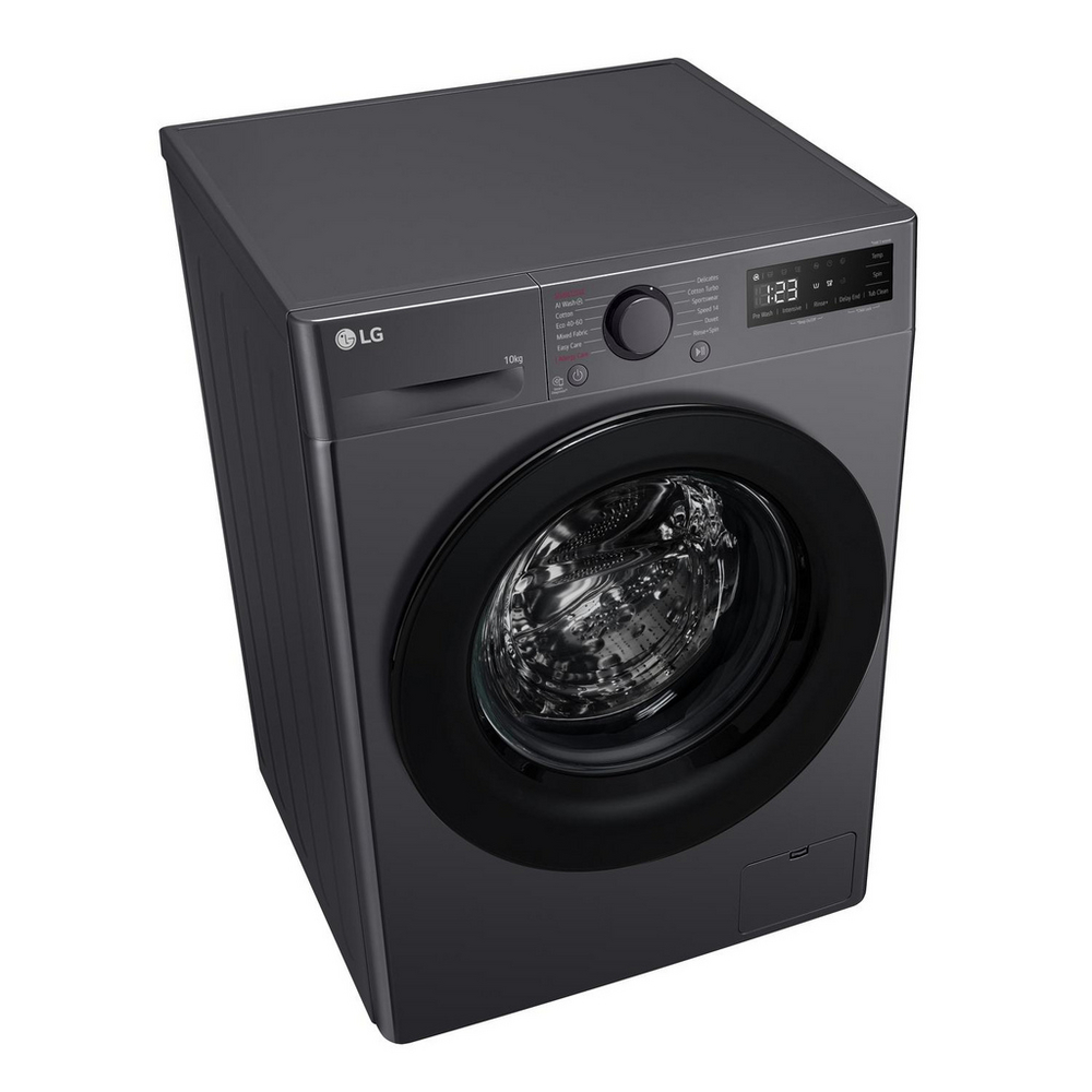 LG F4Y510GBLN1 10kg Steam 1400 Spin Freestanding Front Loading Washing Machine Slate Grey - View 13