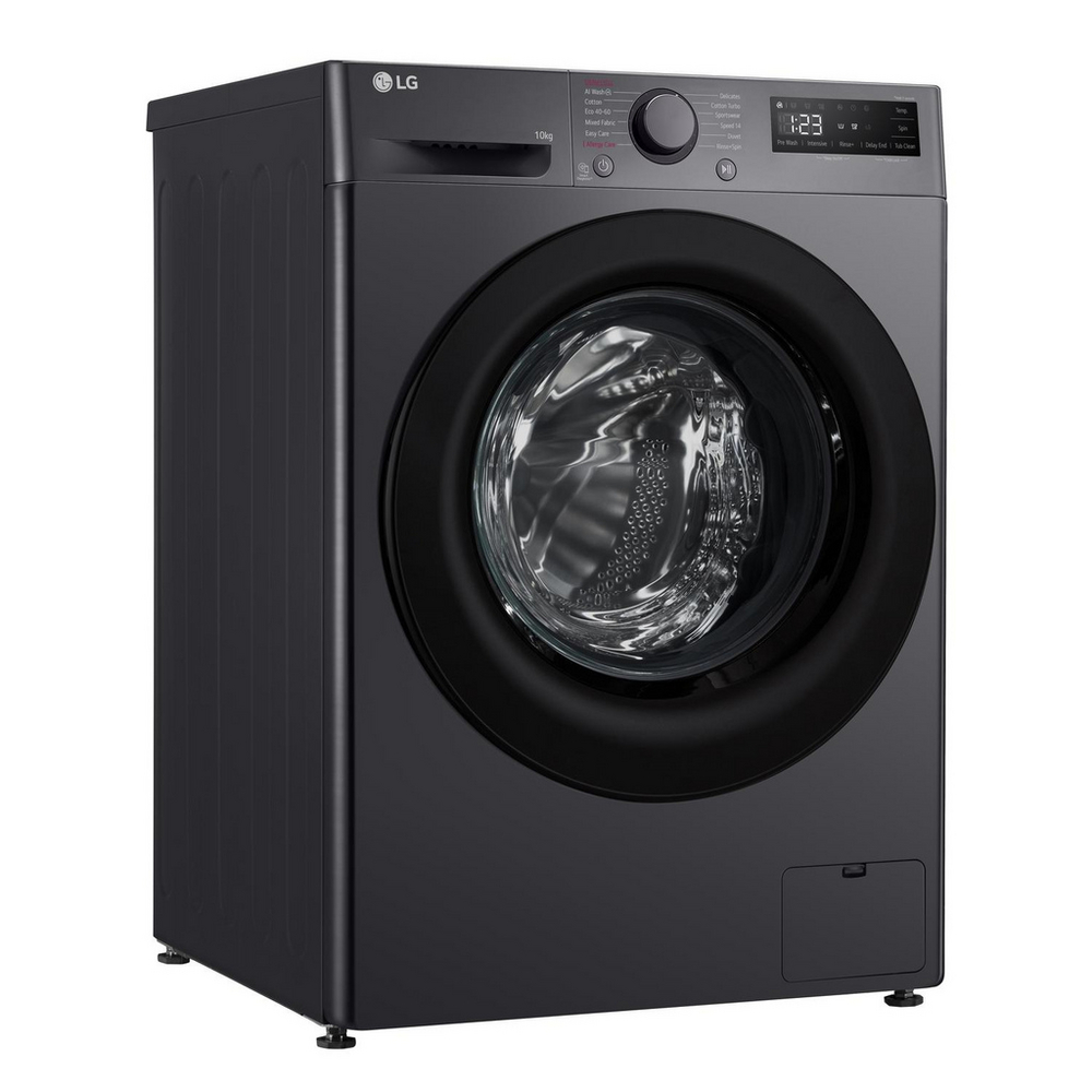 LG F4Y510GBLN1 10kg Steam 1400 Spin Freestanding Front Loading Washing Machine Slate Grey - View 12