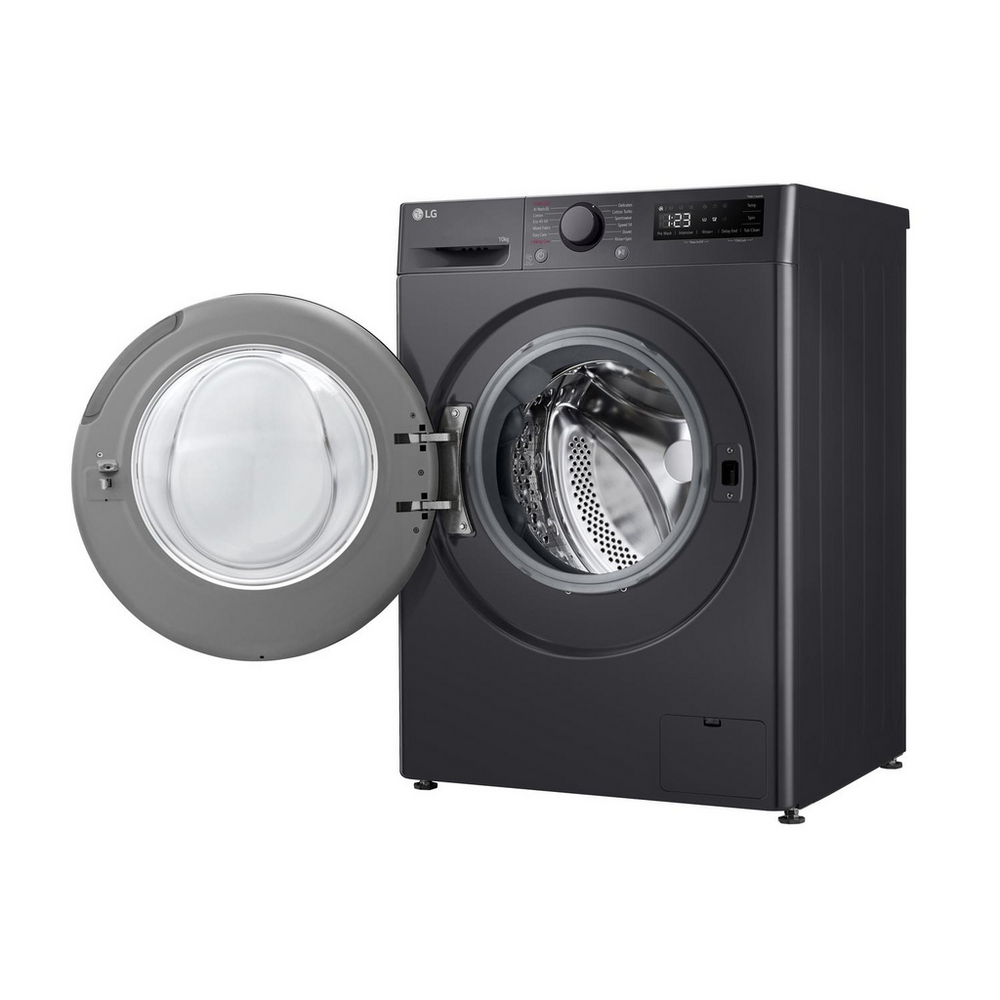 LG F4Y510GBLN1 10kg Steam 1400 Spin Freestanding Front Loading Washing Machine Slate Grey - View 10