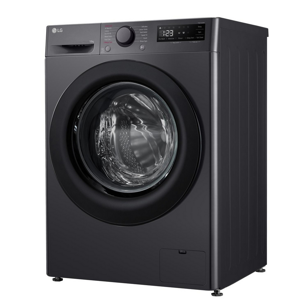 LG F4Y510GBLN1 10kg Steam 1400 Spin Freestanding Front Loading Washing Machine Slate Grey - View 6