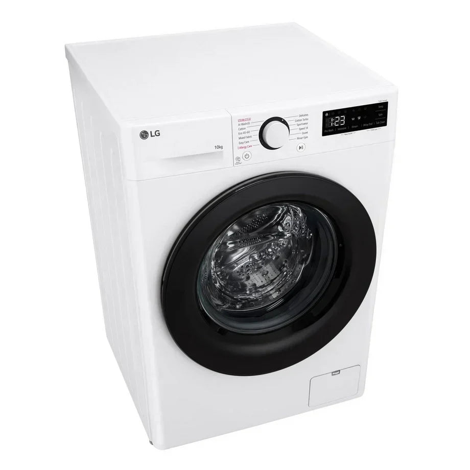 LG F4Y510WBLN1 Washing Machine Front Load 10 kg 1400 Spin White - Clearance - View 12