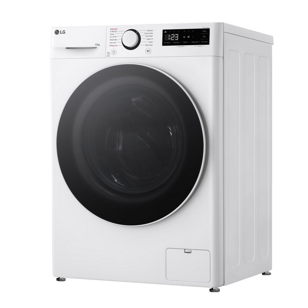LG F4Y513WWLN1 13kg 1400 Spin AI Direct Drive Freestanding Washing Machine White - View 15