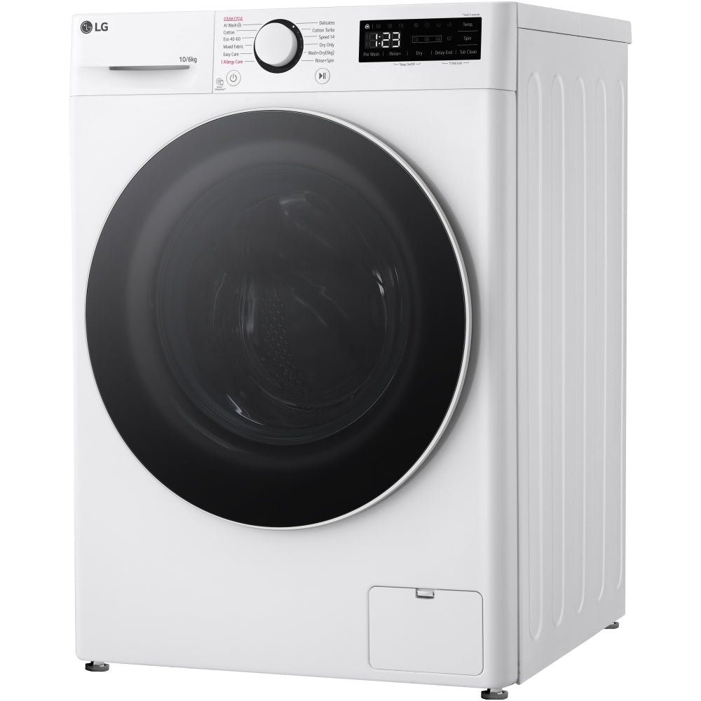 LG FWY606WWLN1 10+6kg 1400 Spin Washer Dryer White - View 17