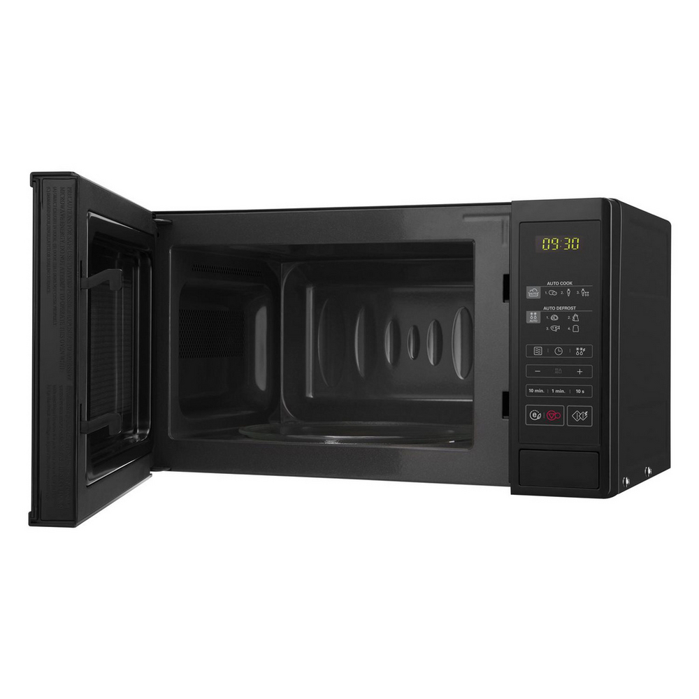 LG MS2042D 20L Compact Solo Microwave Oven Black - View 10