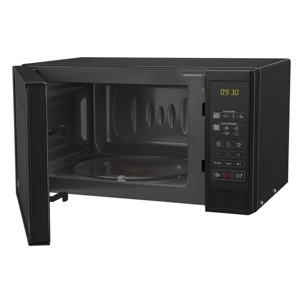 LG MS2042D 20L Compact Solo Microwave Oven Black - View 8