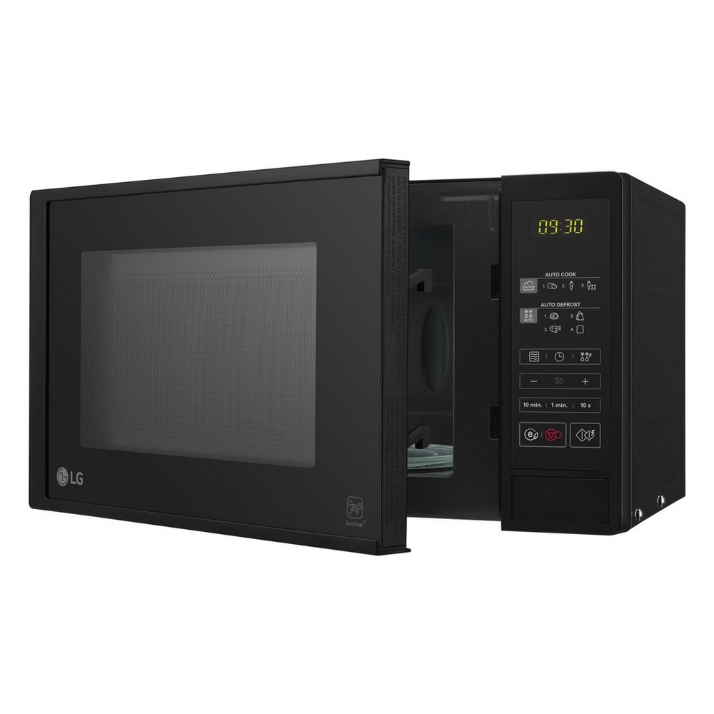 LG MS2042D 20L Compact Solo Microwave Oven Black - View 7