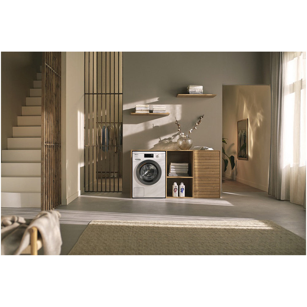 Miele WEB365 WCS PowerWash 8kg 1400 Spin Freestanding Washing Machine Lotus White - View 8