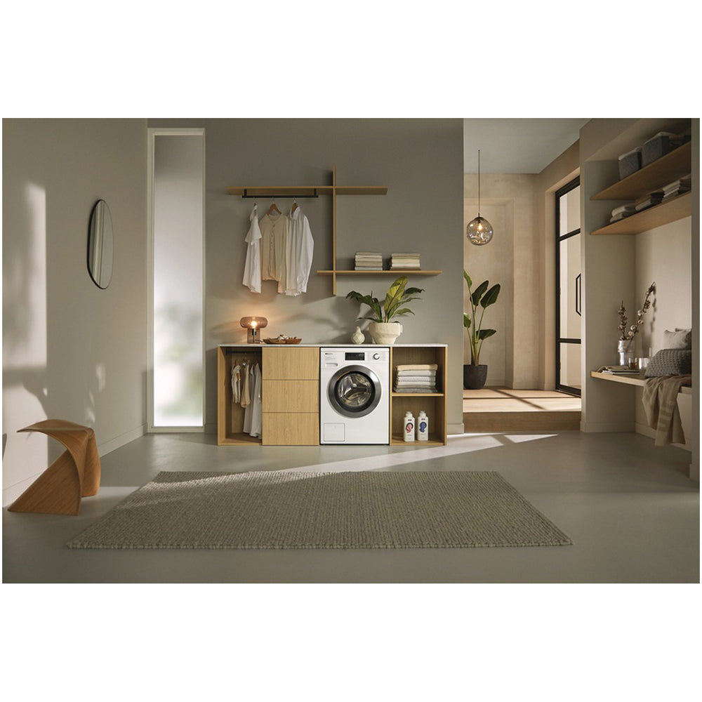 Miele WEE385 WCS 8kg 1400 Spin Power Wash & Steam Washing Machine Lotus White - View 8