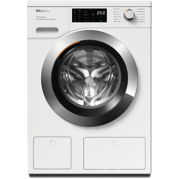 Miele WEG885 WCS 9kg 1400 Spin PowerWash & SteamCare Washing Machine Lotus White