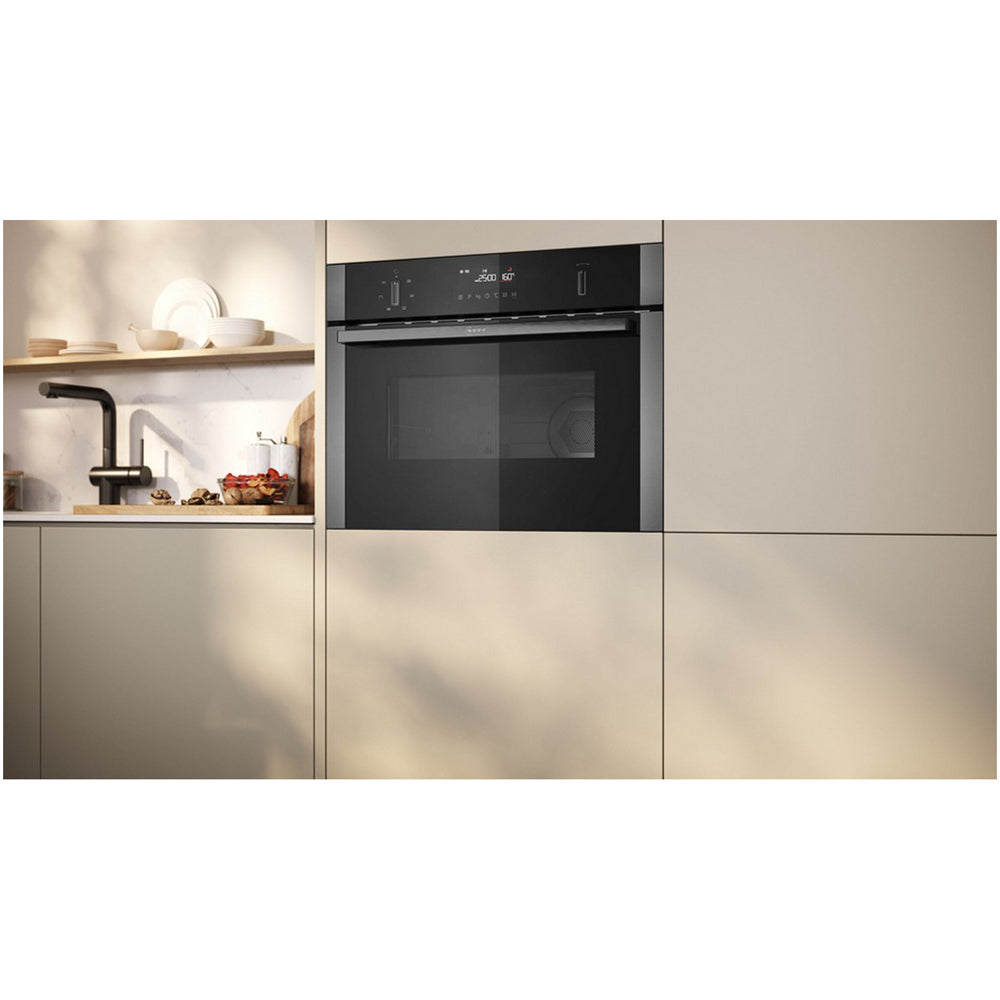 Neff C1AMG84G1B N50 44 Litres Built In Microwave Oven Graphite Grey - View 4