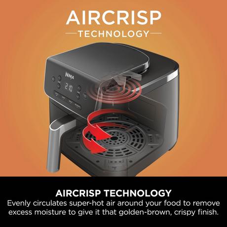 Ninja Air Fryer PRO AF140UK 4.7L - Black - View 8