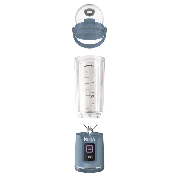 Ninja Blast Cordless Portable Blender Denim Blue BC151UKNV - View 2