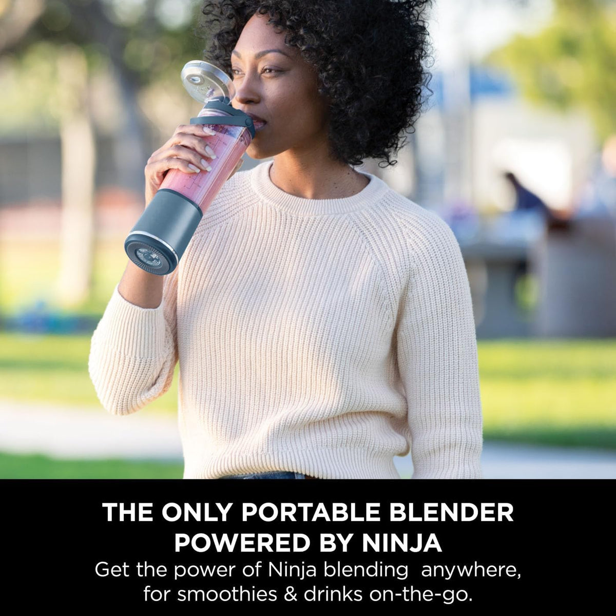 Ninja Blast Cordless Portable Blender Denim Blue BC151UKNV - View 13