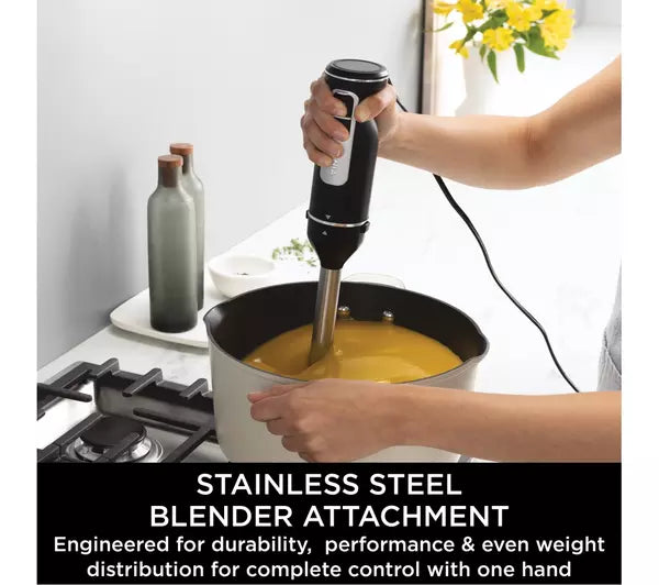 Ninja CI090UK Foodi 2-in-1 Hand Blender & Mixer Black - View 7