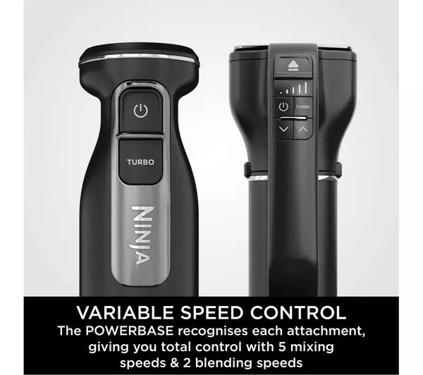 Ninja CI090UK Foodi 2-in-1 Hand Blender & Mixer Black - View 11