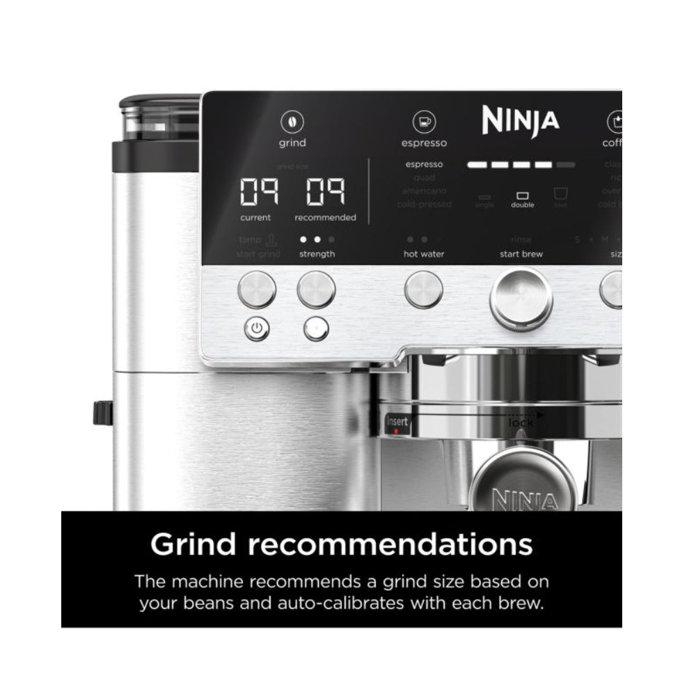 Ninja ES601UK Luxe Cafe Premier Espresso Coffee Machine - View 3