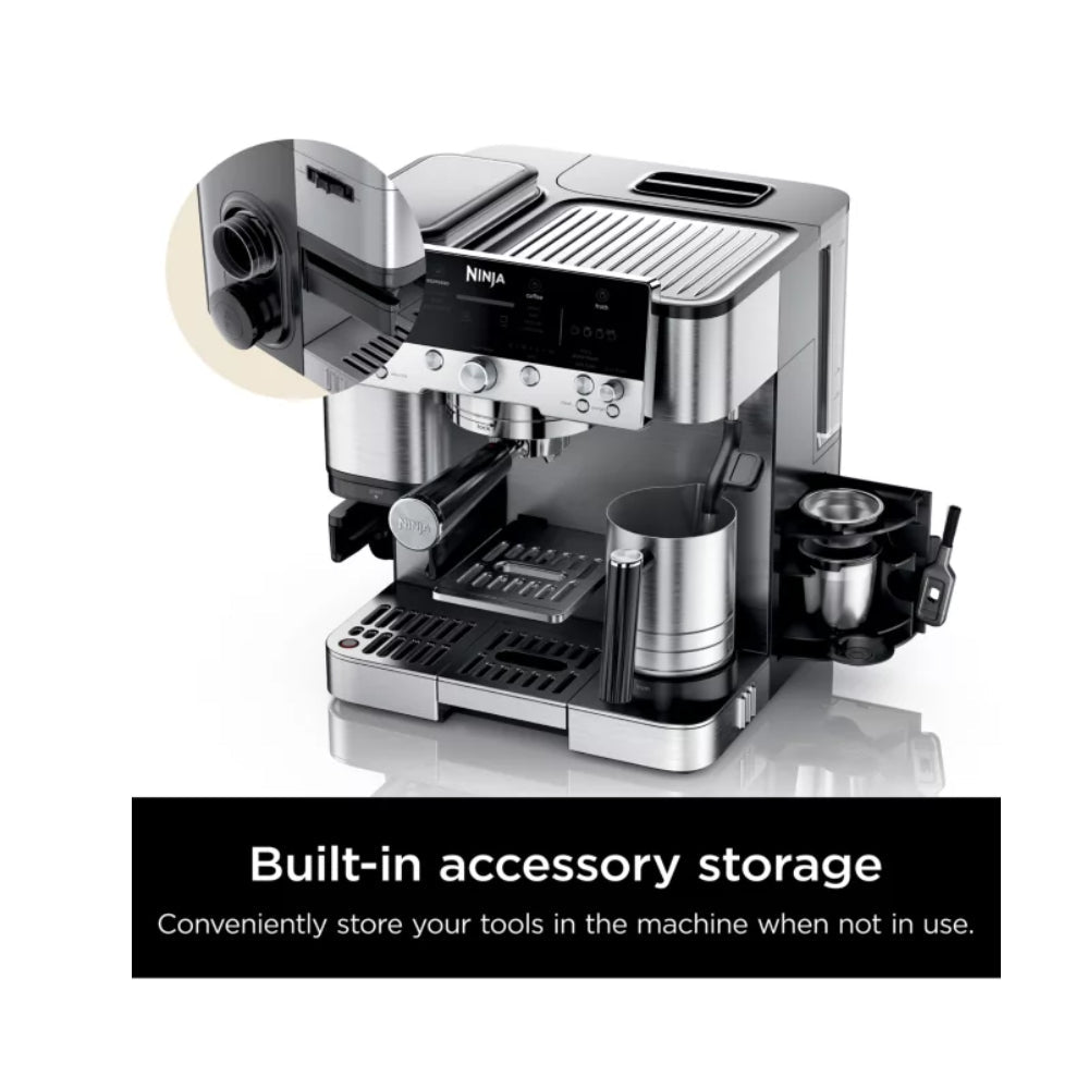 Ninja ES601UK Luxe Cafe Premier Espresso Coffee Machine - View 5