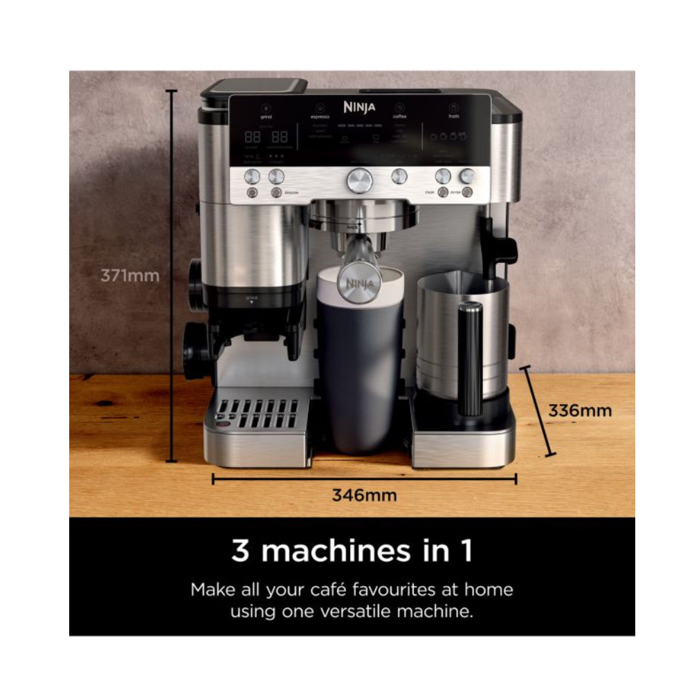 Ninja ES601UK Luxe Cafe Premier Espresso Coffee Machine - View 6