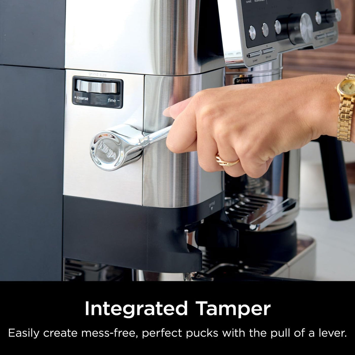 Ninja ES701UK Luxe Cafe Pro Series Espresso Coffee Machine - View 3