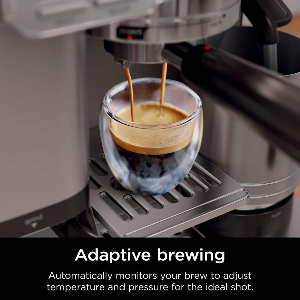 Ninja ES701UK Luxe Cafe Pro Series Espresso Coffee Machine - View 9