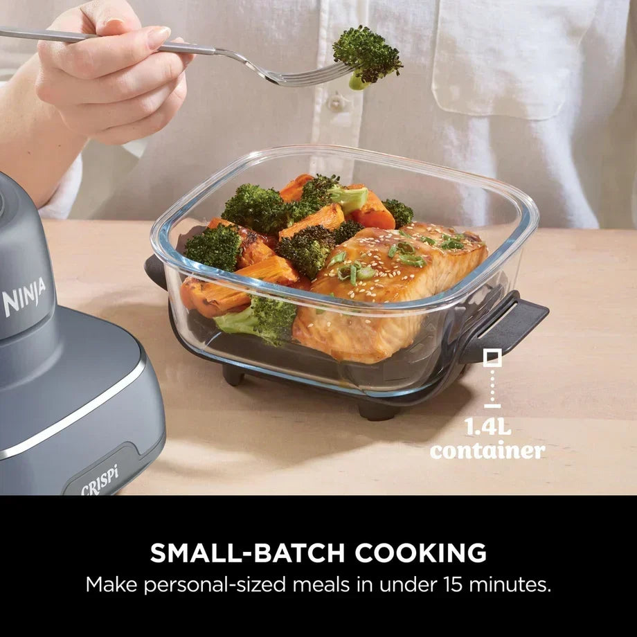 Ninja FN101UKGY CRISPi 4 in 1 Portable Glass Air Fryer Cyber Space - View 10