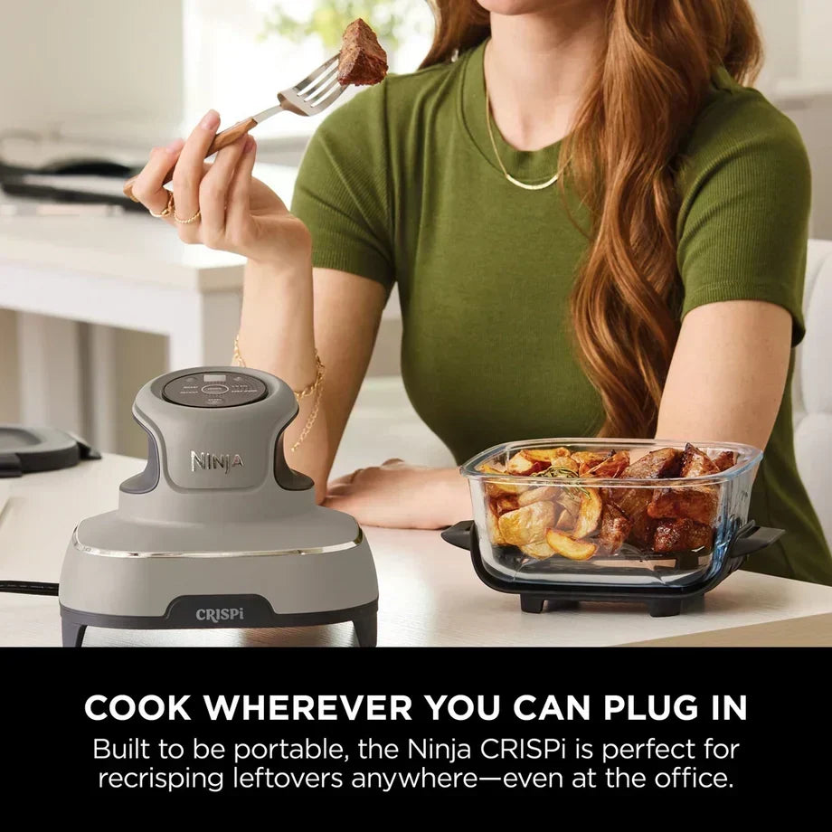 Ninja FN101UKST CRISPi 4 in 1 Portable Glass Air Fryer Stone - View 13