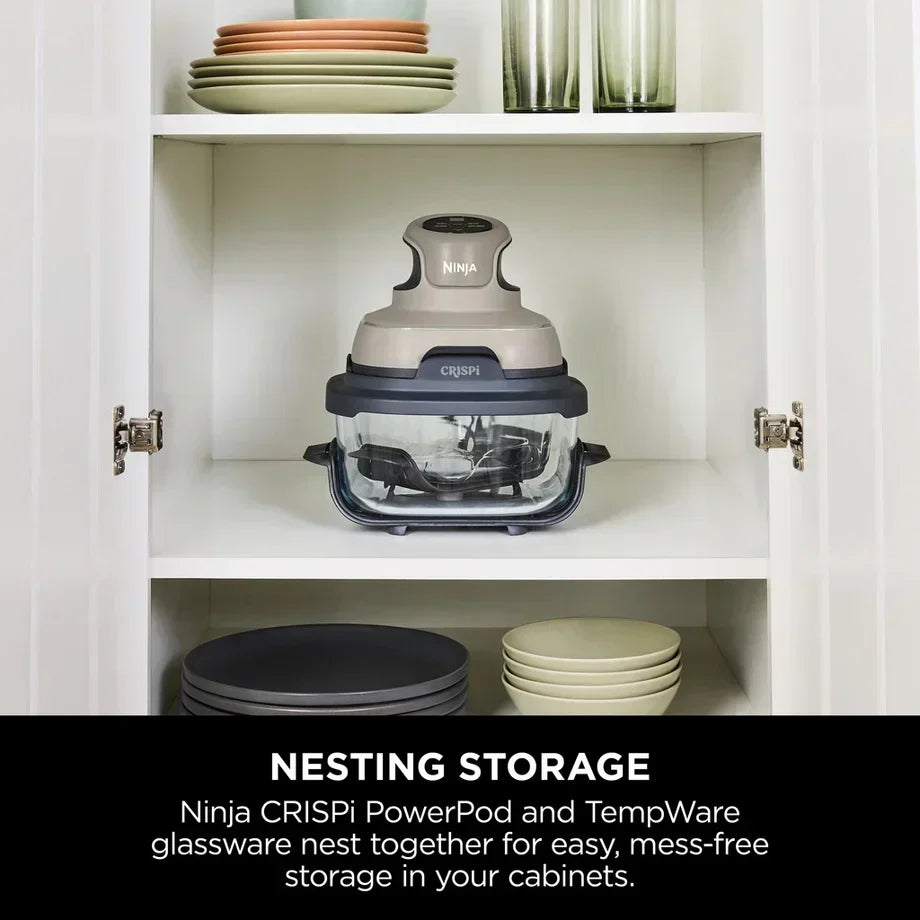 Ninja FN101UKST CRISPi 4 in 1 Portable Glass Air Fryer Stone - View 16