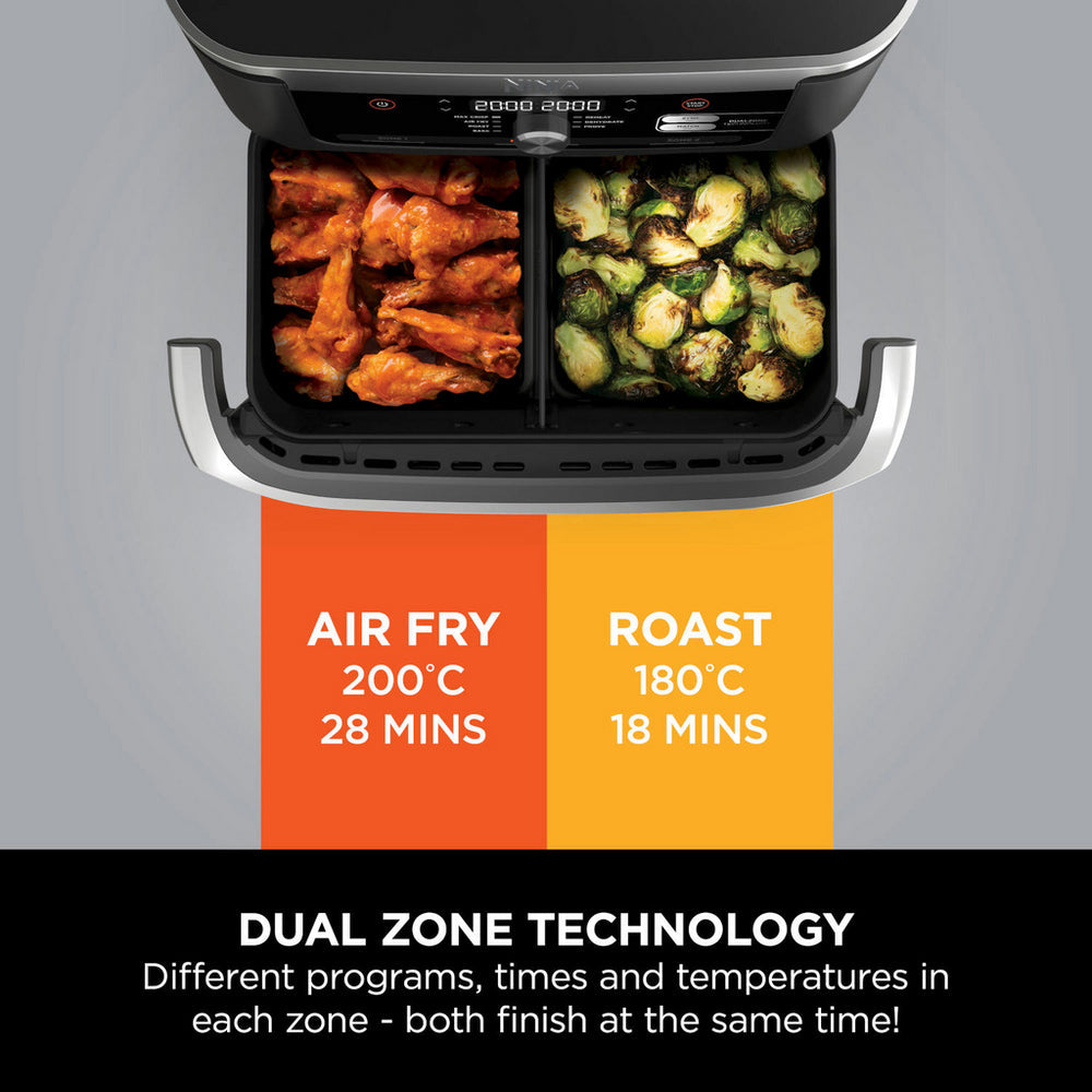 Ninja Foodi FlexDrawer Air Fryer AF500UK 10.4L Black - View 6