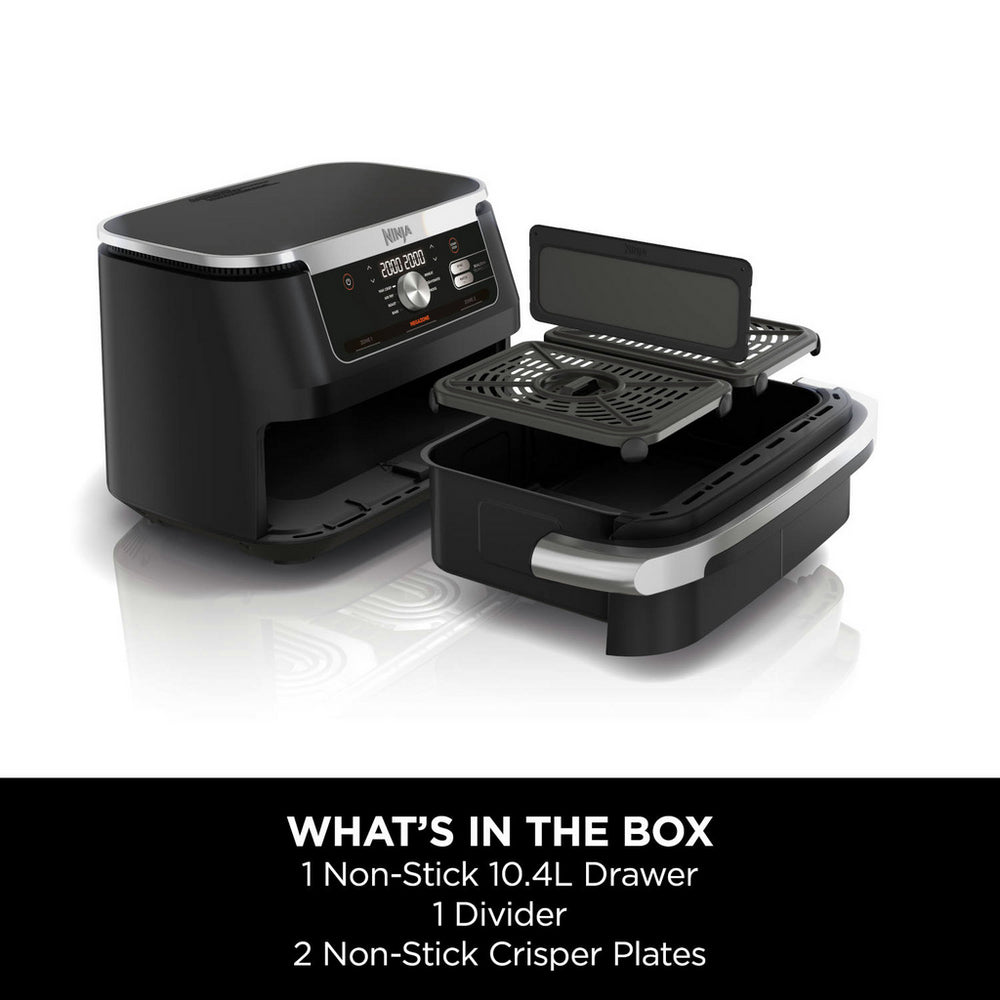 Ninja Foodi FlexDrawer Air Fryer AF500UK 10.4L Black - View 12