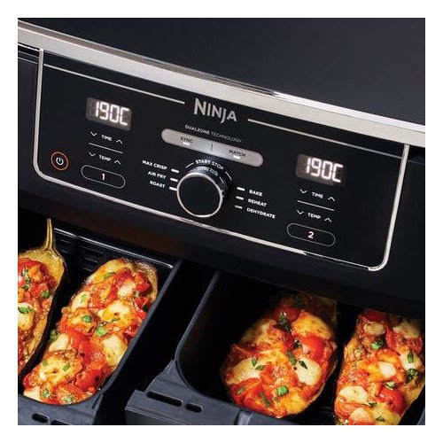 Ninja Foodi MAX Dual Zone Air Fryer AF400UK 9.5L - Black - View 5