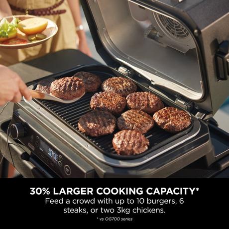 Ninja OG850UK Woodfire Pro XL Electric BBQ Grill & Smoker - View 2