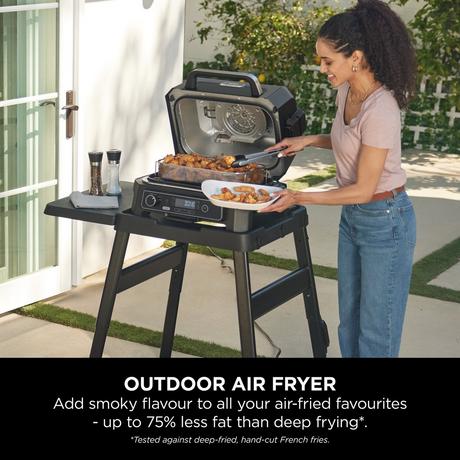 Ninja OG850UK Woodfire Pro XL Electric BBQ Grill & Smoker - View 4