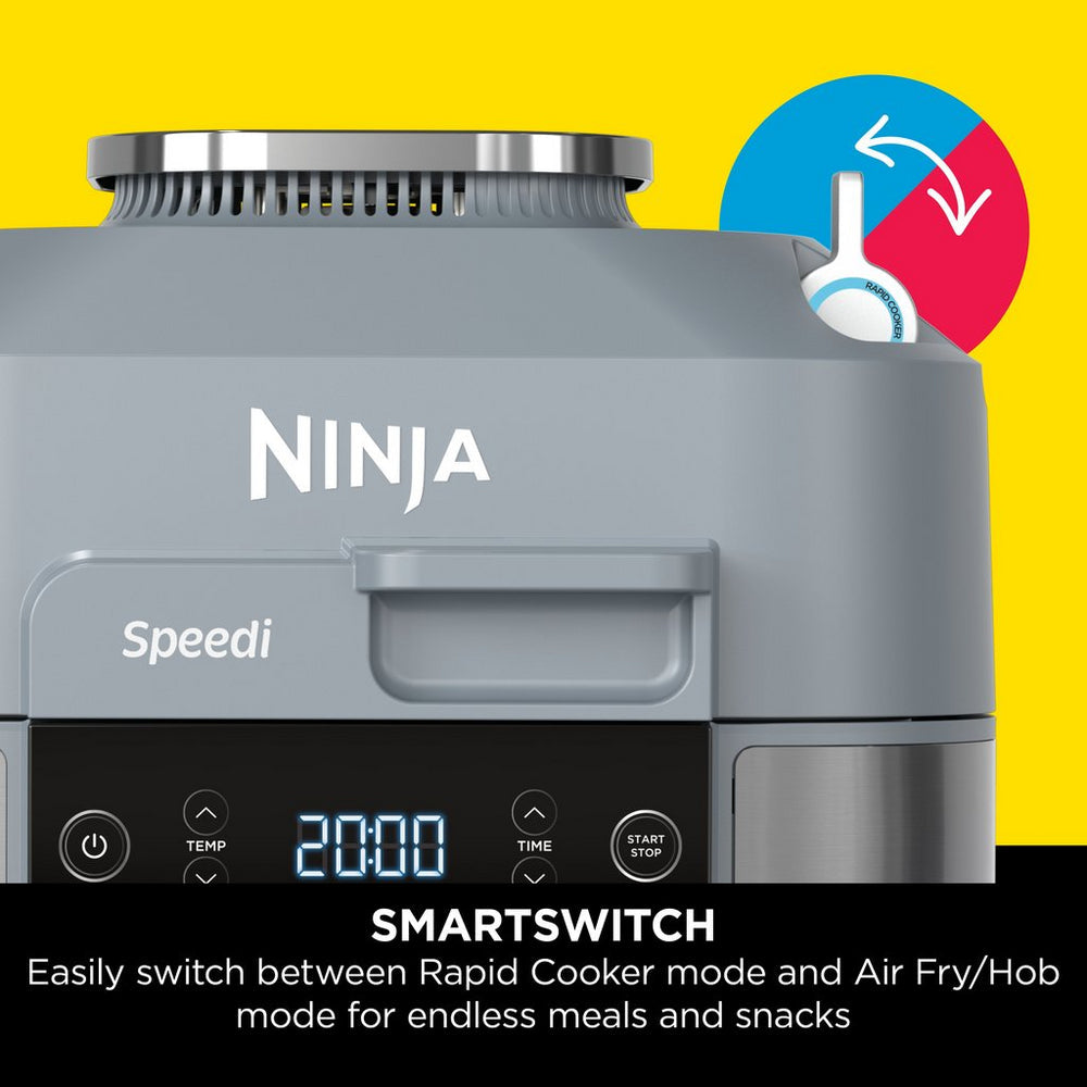 Ninja Speedi 10-in-1 Rapid Cooker and Air Fryer ON400UK - Grey - View 8
