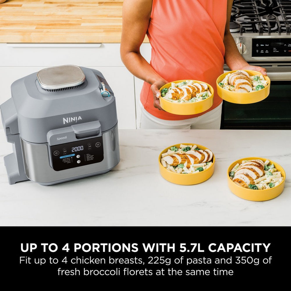 Ninja Speedi 10-in-1 Rapid Cooker and Air Fryer ON400UK - Grey - View 10