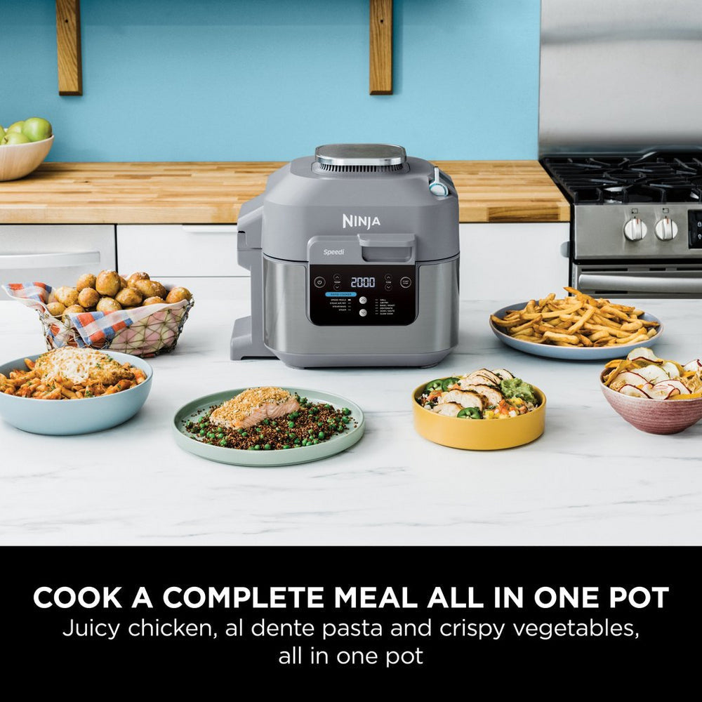 Ninja Speedi 10-in-1 Rapid Cooker and Air Fryer ON400UK - Grey - View 13