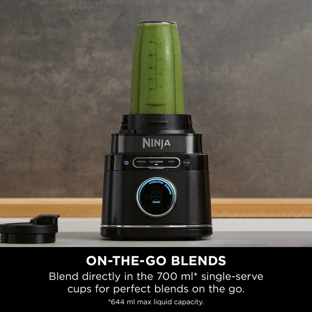 Ninja TB301UK Detect Power Blender Pro and Single Serve Black - View 7