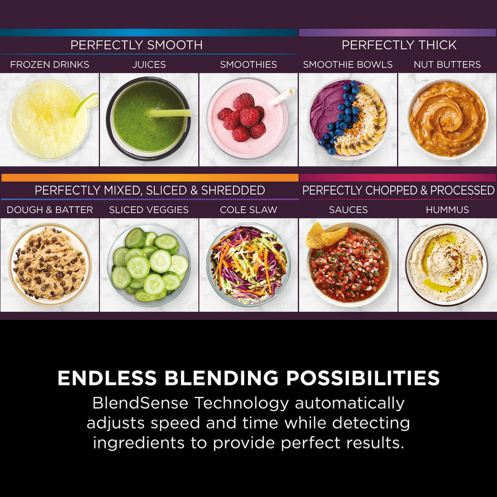 Ninja TB401UK Detect Power Blender and Processor Pro with Blendsense Technology Black - View 7