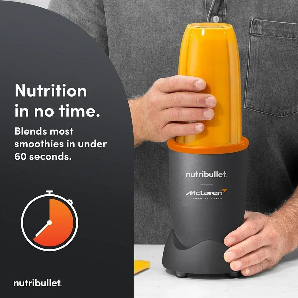 Nutribullet 900 Series McLaren F1 Team Edition Portable Blender 2775 - Grey - View 5