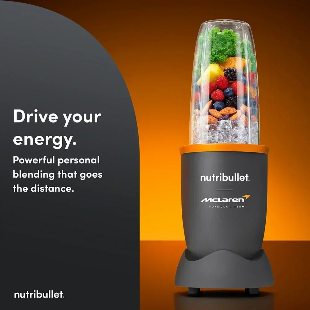 Nutribullet 900 Series McLaren F1 Team Edition Portable Blender 2775 - Grey - View 3