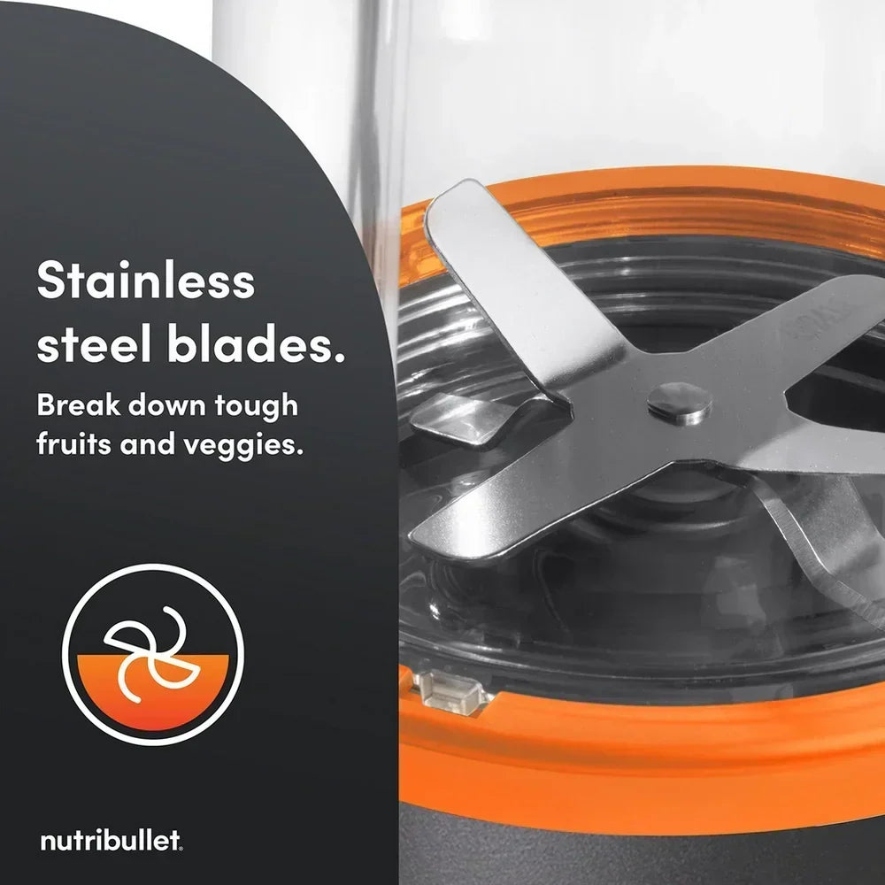 Nutribullet 900 Series McLaren F1 Team Edition Portable Blender 2775 - Grey - View 6