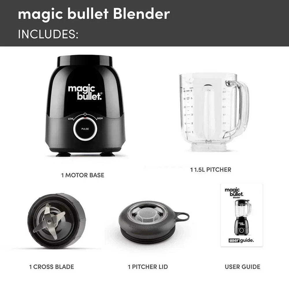 Nutribullet Magic Bullet Blender 02643 - Black - View 4