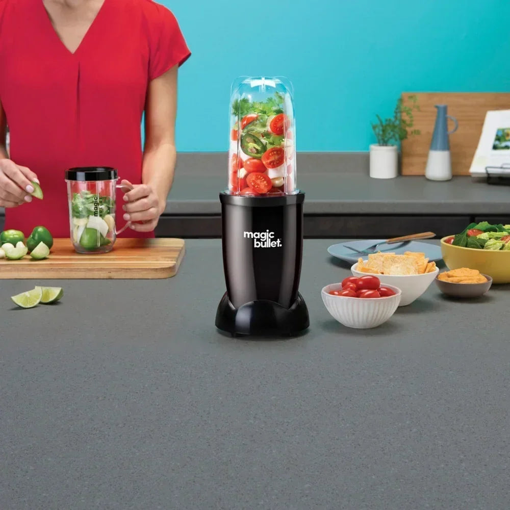 Nutribullet Magic Bullet Starter Kit All in one Food Processor and Blender 02227 Black - View 4