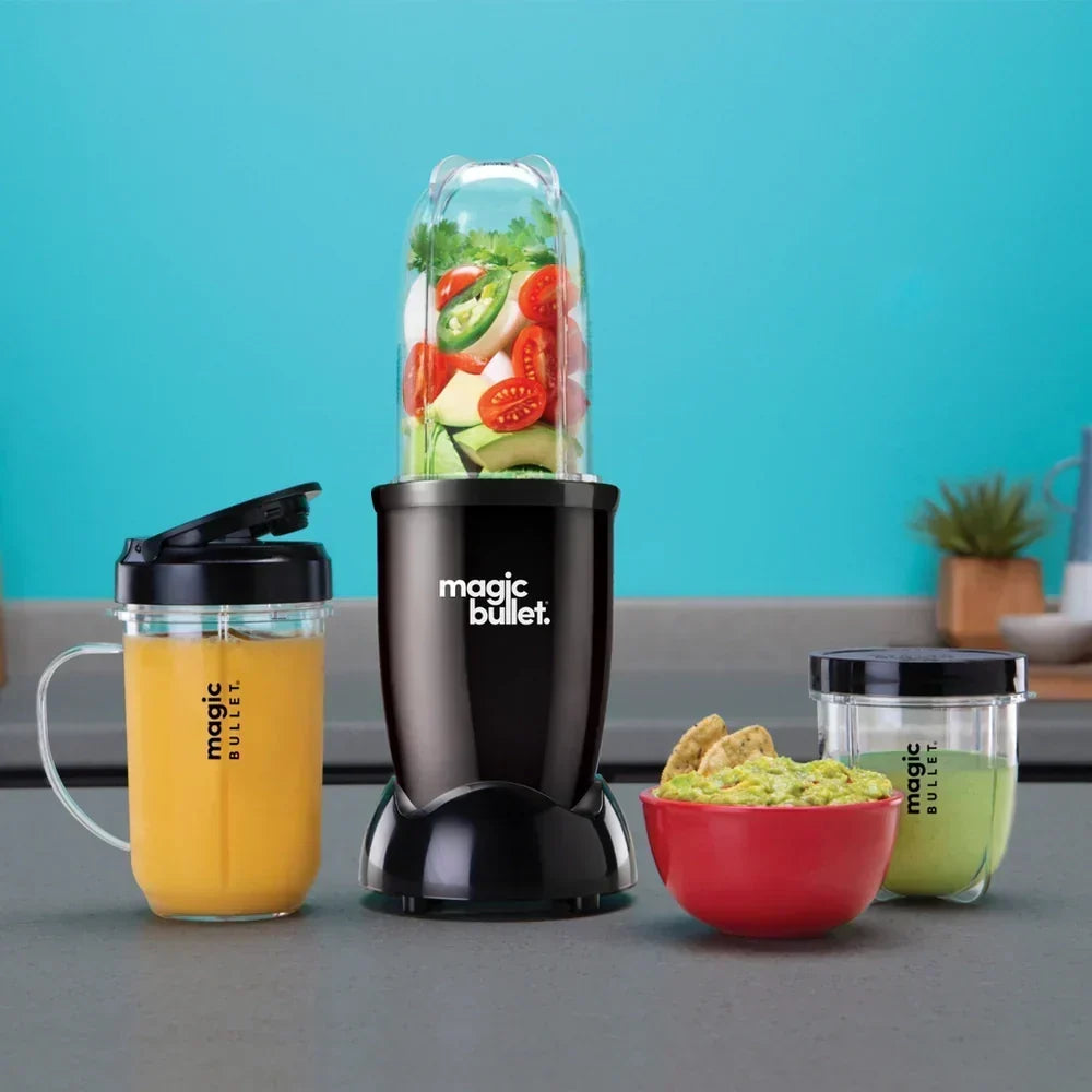Nutribullet Magic Bullet Starter Kit All in one Food Processor and Blender 02227 Black - View 2