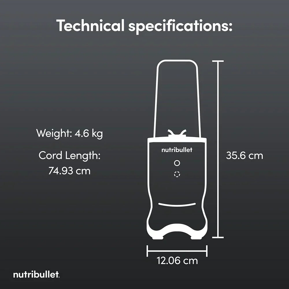 Nutribullet Ultra 1200 McLaren F1 Team Edition Portable Blender 2776 - Grey - View 10
