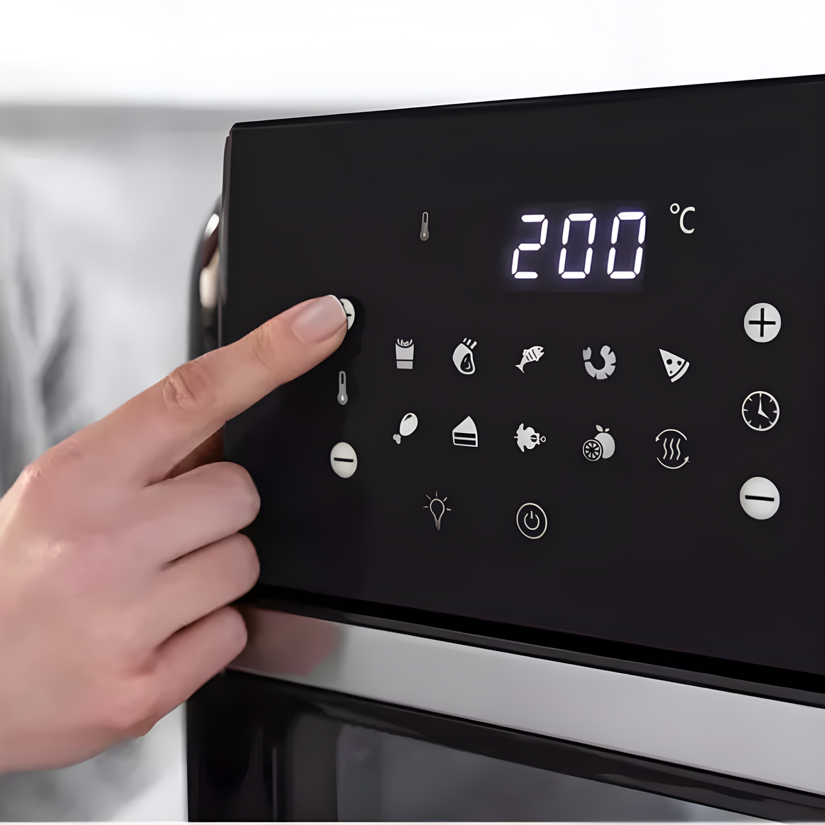Statesman SKAO11015BK - Black Air Fryer Oven - View 3