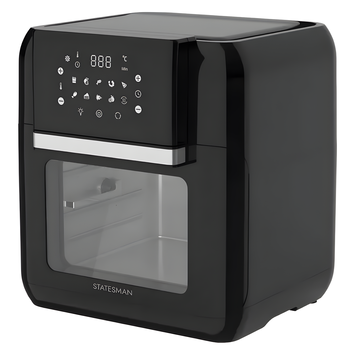 Statesman SKAO11015BK - Black Air Fryer Oven - View 2