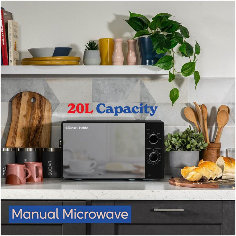 Russell Hobbs RHM2047B 23 Litres Microwave Silver - View 5