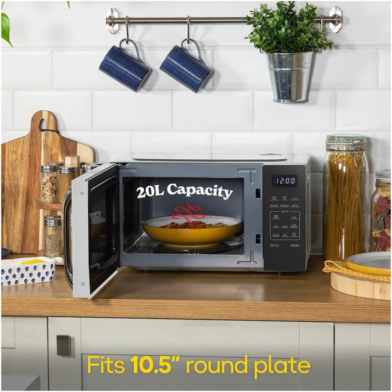 Russell Hobbs RHMT2045S 20 Litre Touch Control Digital Microwave Silver - View 5