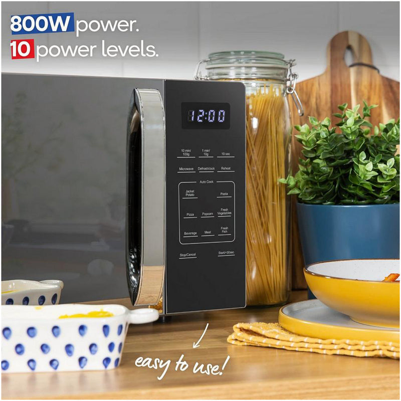 Russell Hobbs RHMT2045S 20 Litre Touch Control Digital Microwave Silver - View 6