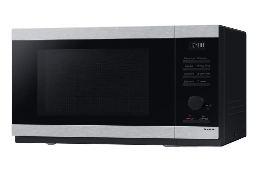 Samsung MS32DG4504ATE3 32L Solo Microwave with Triple Distribution System Stainless Steel - View 3